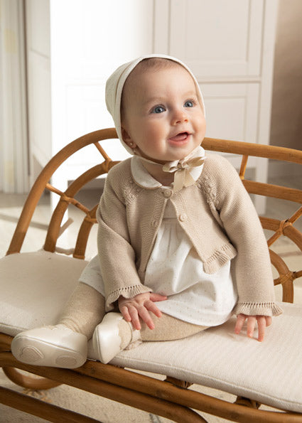 Baby boy hotsell beige cardigan